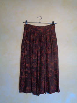 Jupe culotte cachemire 80's T.40