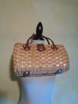 Sac à main rotin 60's
