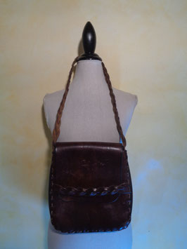 Pochette tout cuir 70's