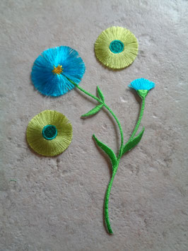 Appliqué fleur