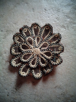 Appliqué fleur 3D