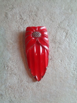 Clip de corsage rouge 40's