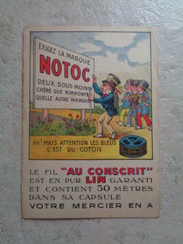Carte postale publicitaire 1900