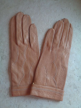 Gants cuir 70's T.4 ans