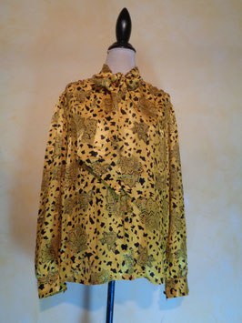 Chemise col lavallière 80's T.42