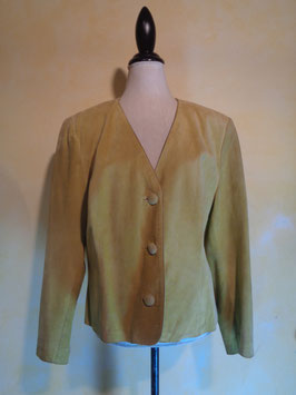Veste peau 80's T.42