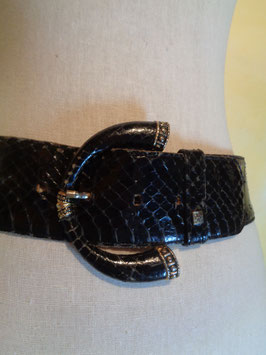 Ceinture reptile