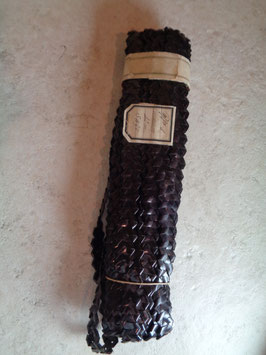 Ruban tressé marron 20's