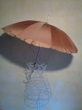 Parapluie marron 60's