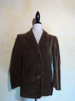 Veste velours marron 70's T.40