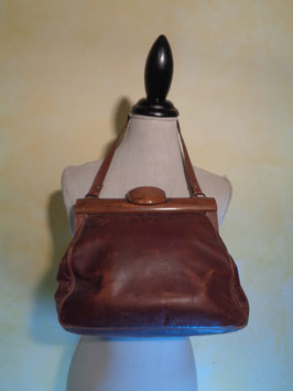 Sac à main tout cuir 50's