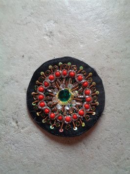 Appliqué perles 60's