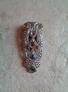 Clip de corsage strass 40's