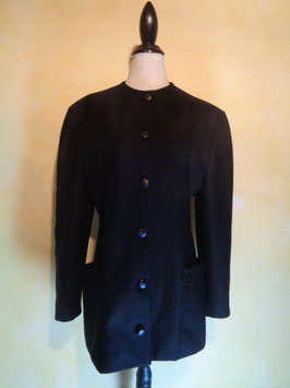 Veste noire 80's T.42
