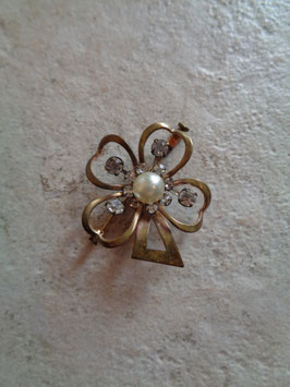 Broche trèfle 50's