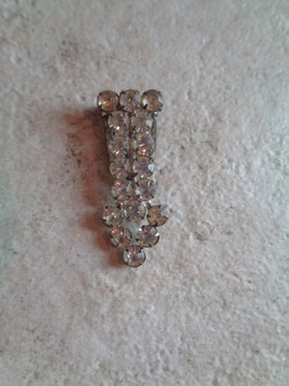 Clip de corsage strassé 40's