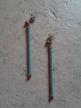 Boucles d'oreilles baguettes