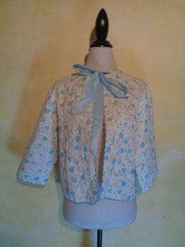 Liseuse fleurie 60's T.38-40