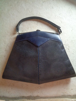 Pochette cuir 40's