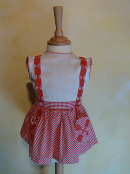 Robe à bretelles 50's T.1 an