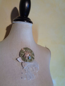 Appliqué velours et tulle