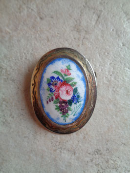 Broche porcelaine