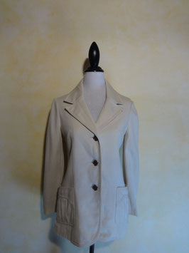 Veste jersey blanche 70's T.40