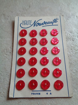 Planches de boutons 70's