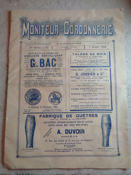 Magazine le moniteur de la coordonnerie 1906