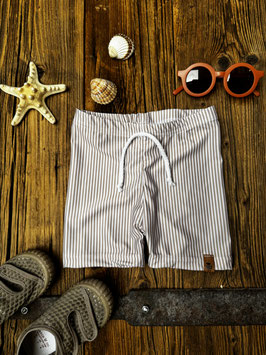 UV Badeshort mit Streifen