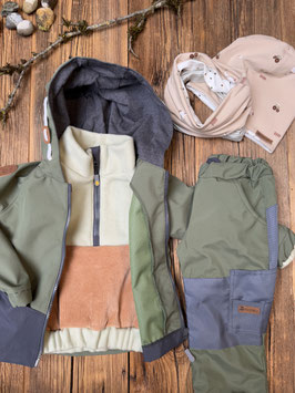 leichte Softshelljacke Moosforscher