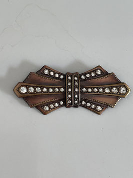 nr 11 broche metaal met strass