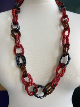 nr 24 ketting met kraaltjes schakel