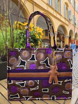 BELLA BAG CAIRO MARRONE SHOPPER