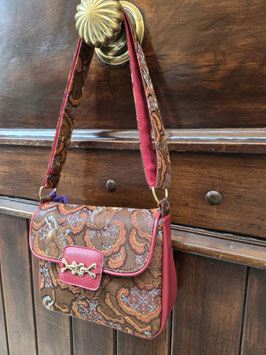 Bella Bag a spalla/trac rossa-arancio