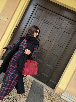 Jaqueline in camoscio ROSSO AMARANTO