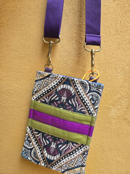 BELLA bag porta cellulare Forte dei marmi viola