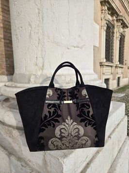 KATHRINE maxi black&Brown