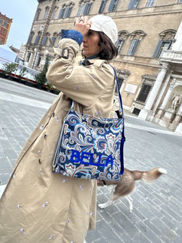 BELLA BORSA/ZAINO/TRAC. MADRID BLU