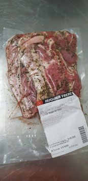 Poitrine marinée aux herbes 16,45€/kg