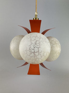 60er 70er Jahre Lampe Leuchte Deckenlampe Kugellampe Space Age Design 60s 70s