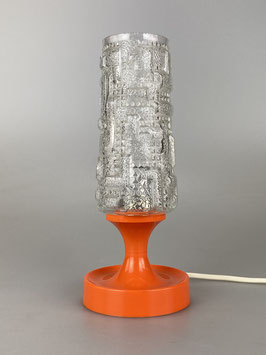 60er 70er Jahre Lampe Bubble Leuchte Tischlampe Nachttischlampe Space Age Design