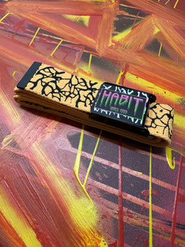HABIT OLD SCHOOL BELT YELLOW