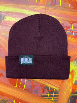 WINE RED BEANIE