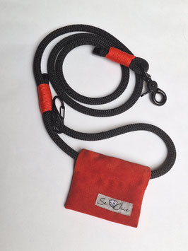 Borsetta Se Chic + guinzaglio Standard nero