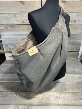 ELBBUDEN´s ELBschlepper *AIR * oliv mit Fleece walnuss   GR S