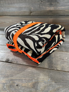 ELBdeek SOFT in Gobelin ZEBRA mit NEO ORANGE