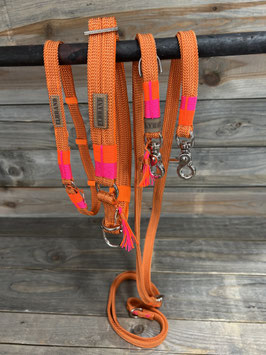 Seil MANDARIN mit Half half wrap *fancy*