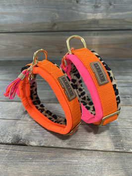 SOFTY BICOLOR LEOPARD MIT NEOP ORANGE oder NEO PINK