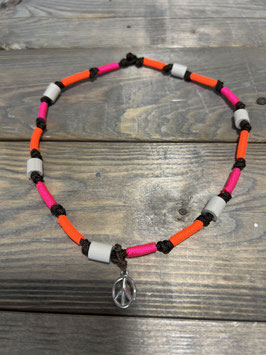 ELBtiek FUN *Pinke Orange auf brown*